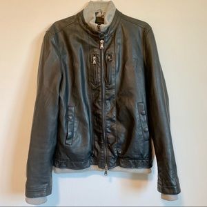 Alcott Faux Leather Jacket with Liner